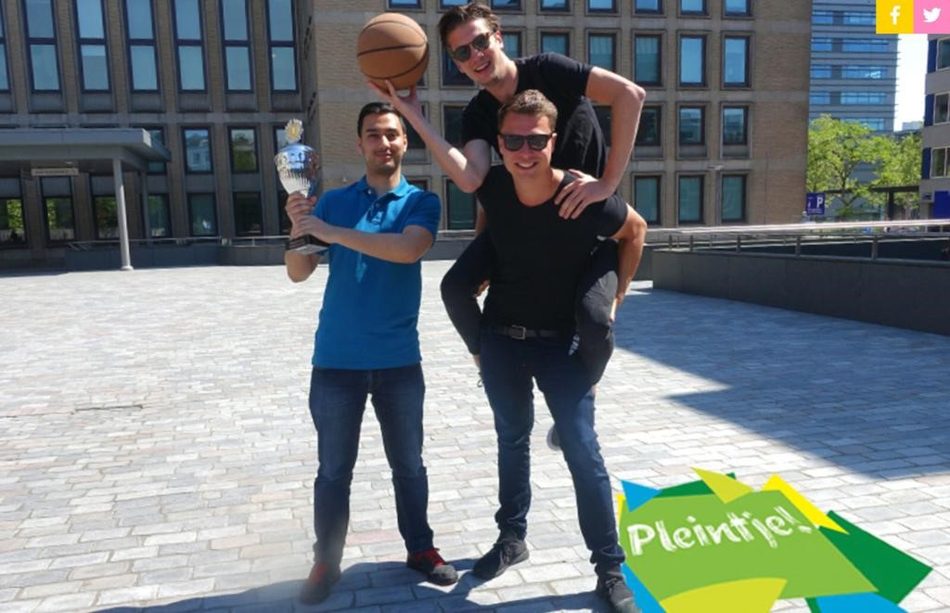 Studentondernemers Teun, Mick en Maarten - 'Pleintje'